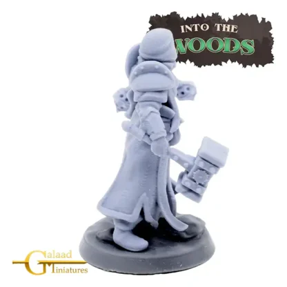 Orion the Cleric (Into The Woods 3D print, resin) - Afbeelding 3