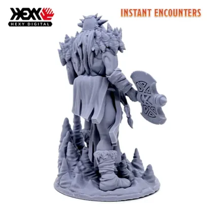 Frost Giant (Instant Encounters 3D print, resin) - Afbeelding 2