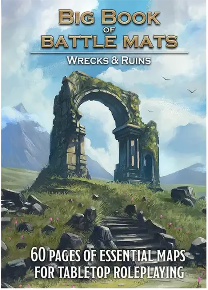 Big Book of Battle Mats: Wrecks & Ruins