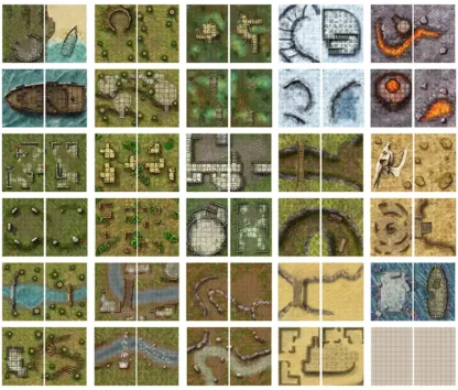 Big Book of Battle Mats: Wrecks & Ruins - Afbeelding 2