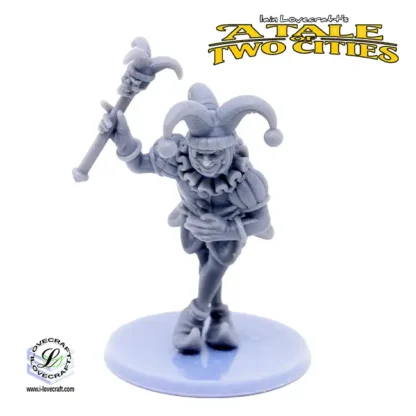 Zingaran Jester (A Tale of Two Cities 3D print, resin)