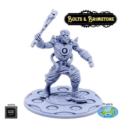 The Monster (of Frankenstein) (Bolts & Brimstone 3D print, resin)