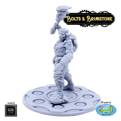 The Monster (of Frankenstein) (Bolts & Brimstone 3D print, resin) - Afbeelding 2