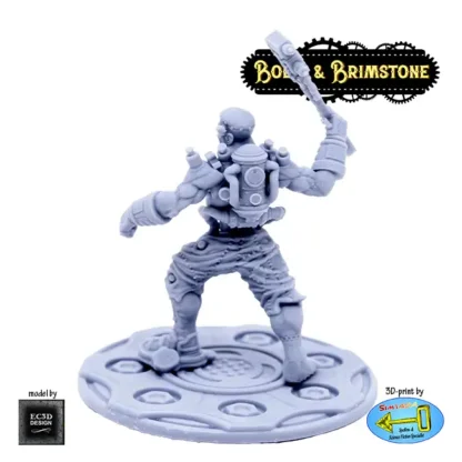The Monster (of Frankenstein) (Bolts & Brimstone 3D print, resin) - Afbeelding 3