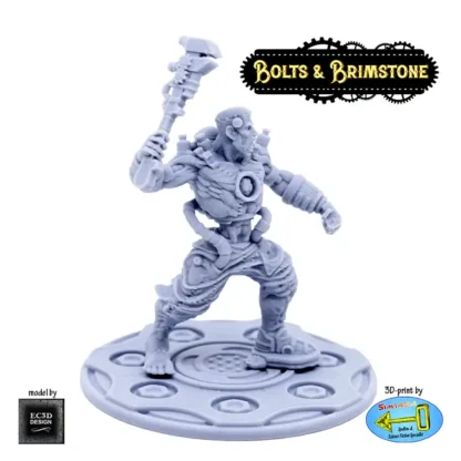 The Monster (of Frankenstein) (Bolts & Brimstone 3D print, resin) - Afbeelding 4