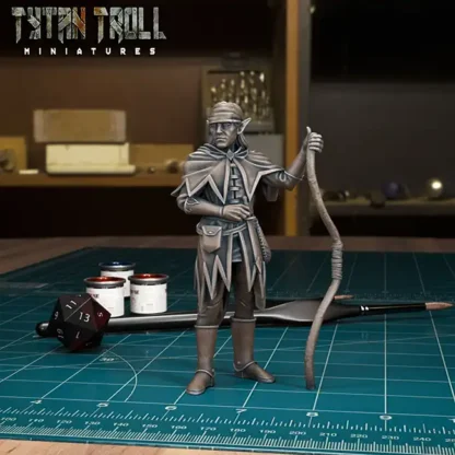 Male Elf Ranger (DnD Heroes, 3D print, resin) - Image 3