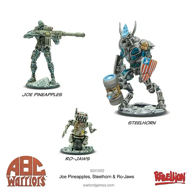 ABC Warriors: Joe Pineapples, Steelhorn & Ro-Jaws - Afbeelding 2