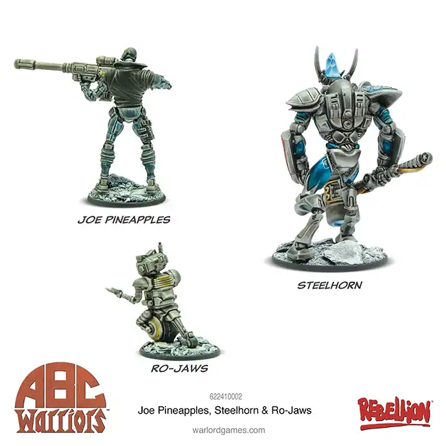 ABC Warriors: Joe Pineapples, Steelhorn & Ro-Jaws - Afbeelding 3