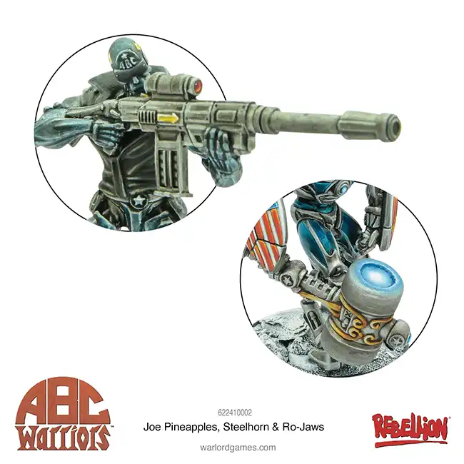 ABC Warriors: Joe Pineapples, Steelhorn & Ro-Jaws - Afbeelding 4