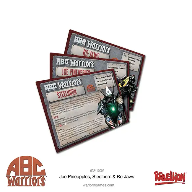 ABC Warriors: Joe Pineapples, Steelhorn & Ro-Jaws - Afbeelding 6