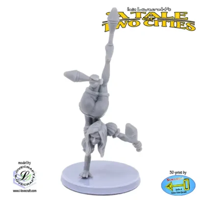 Female Zingaran Acrobat  (A Tale of Two Cities 3D print, resin)