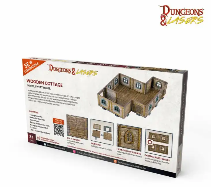 Dungeons & Lasers: Wooden Cottage - Afbeelding 2