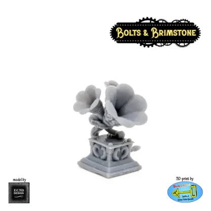 Alchemy Workshop: Phonograph (Bolts & Brimstone 3D print, resin) - Afbeelding 3