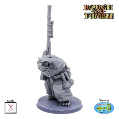 Rat Jezzail (resin 3D print) - Afbeelding 2