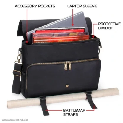 Enhance Tabletop RPG Players Bag (Black) - Afbeelding 2