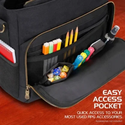 Enhance Tabletop RPG Players Bag (Black) - Afbeelding 6