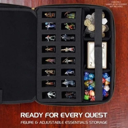 Tabletop RPG Organizers Case (Black) - Afbeelding 7