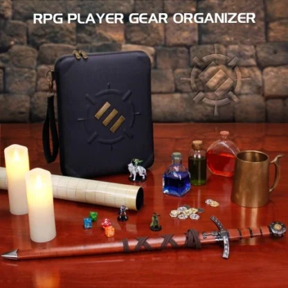 Tabletop RPG Organizers Case (Black) - Afbeelding 10