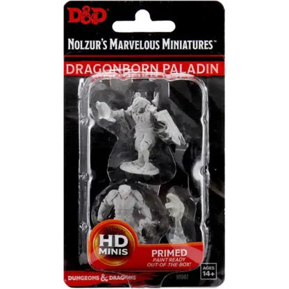 Male Dragonborn Paladin (D&D Nolzur's Marvelous Miniatures)(2) - Image 3