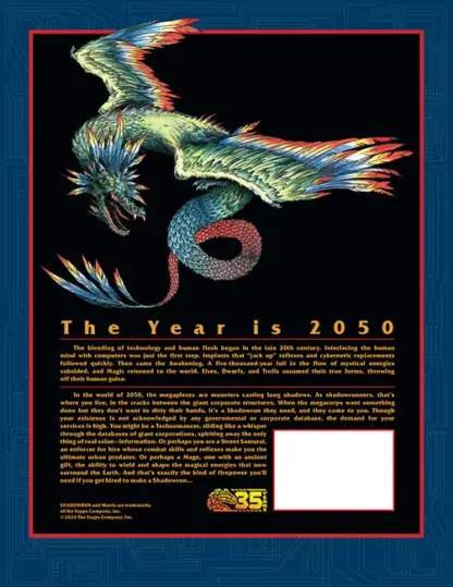 Shadowrun First Edition 35th Anniversary (core rulebook) - Image 3