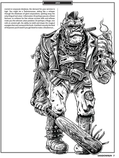 Shadowrun First Edition 35th Anniversary (core rulebook) - Image 6