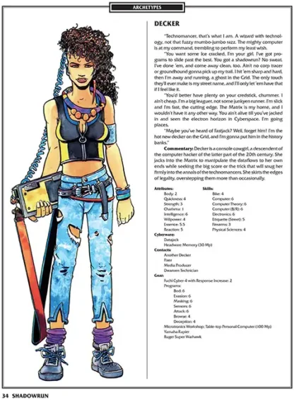 Shadowrun First Edition 35th Anniversary (core rulebook) - Image 8