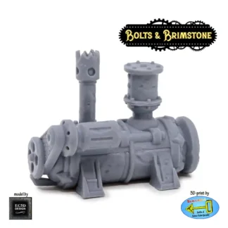 Fixed Steam Engine (Bolts & Brimstone 3D print, resin)