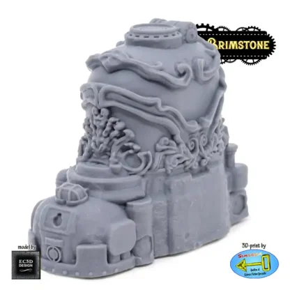 Ornate Device 1 (Bolts & Brimstone 3D print, resin) - Afbeelding 2