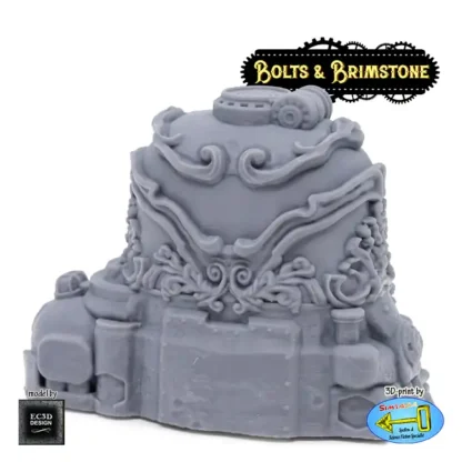 Ornate Device 1 (Bolts & Brimstone 3D print, resin) - Afbeelding 3
