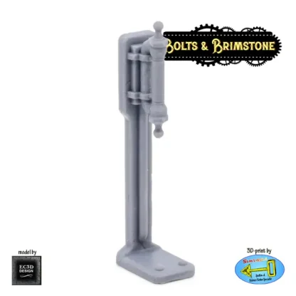 Library: Wall Lamp, with stand (Bolts & Brimstone 3D print, resin)