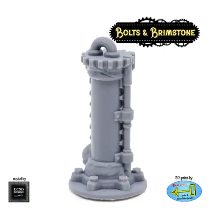 Workshop: Steam Tube (Bolts & Brimstone 3D print, resin)