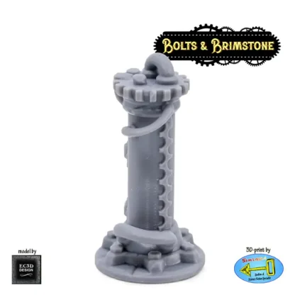Workshop: Steam Tube (Bolts & Brimstone 3D print, resin) - Afbeelding 3