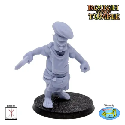 Halfling Chef (resin 3D print)