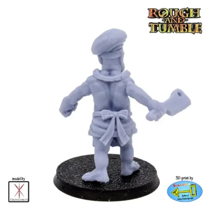 Halfling Chef (resin 3D print) - Afbeelding 2