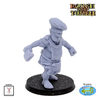 Halfling Chef (resin 3D print) - Afbeelding 3