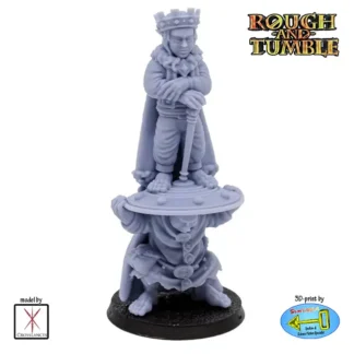 Halfling King (resin 3D print)