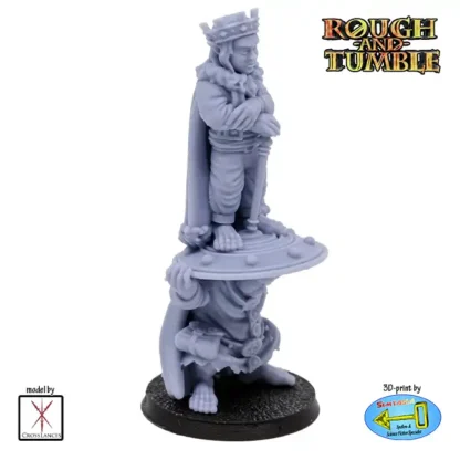 Halfling King (resin 3D print) - Afbeelding 4