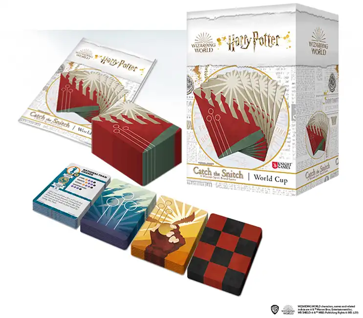 Knight Models Harry Potter: Catch The Snitch - Espansione Squadra Nazionale Di Quidditch (7 Miniature Da Dipingere, Dai 14 Anni)
