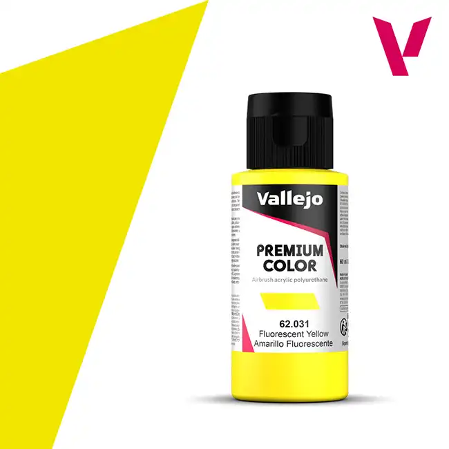 Premium Color: Fluorescent Yellow, 60ml - Afbeelding 2