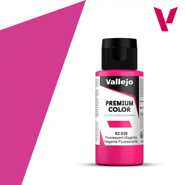 Premium Color: Fluorescent Magenta, 60ml - Afbeelding 2