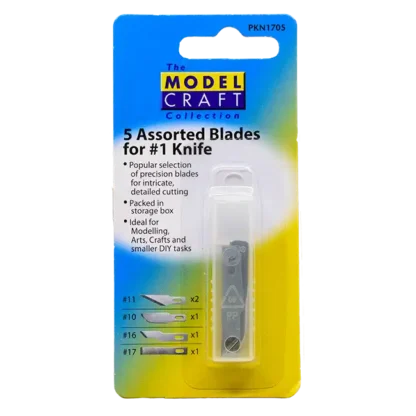 5 Assorted Blades for #1 Knife