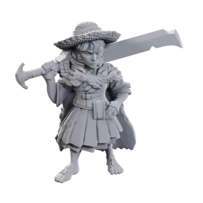Female Halfling Magus, low-level (Pathfinder Battles Deep Cuts)(1)