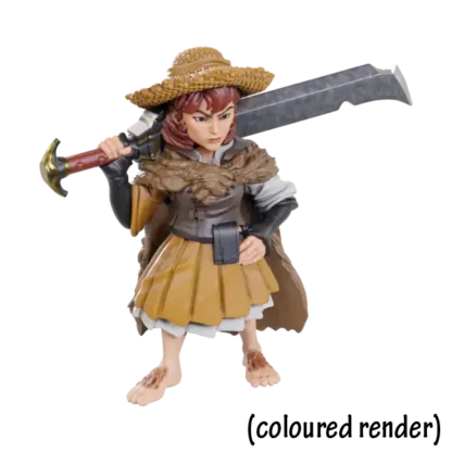 Female Halfling Magus, low-level (Pathfinder Battles Deep Cuts)(1) - Afbeelding 4