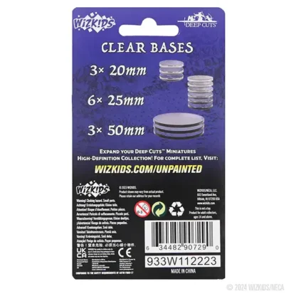 Clear Bases (Wizkids Deep Cuts)(2) - Afbeelding 3