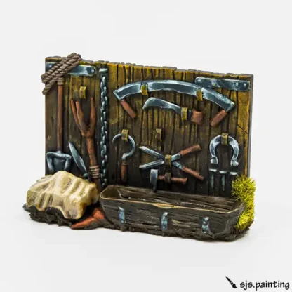 Farm Tools (Everyday Folk 3D print, resin) - Afbeelding 7