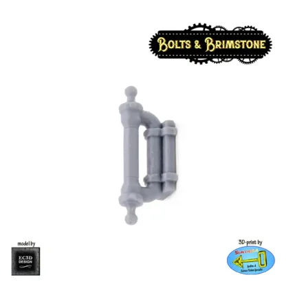 Library: Wall Lamp (Bolts & Brimstone 3D print, resin)