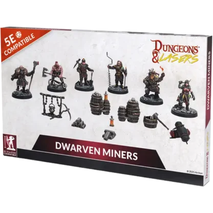 Dungeons & Lasers: Dwarven Miners (6)