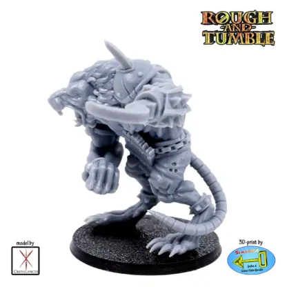 Rat Ogre (resin 3D print) - Afbeelding 2