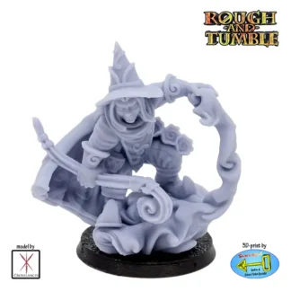 Male Halfling Wizard (resin 3D print)
