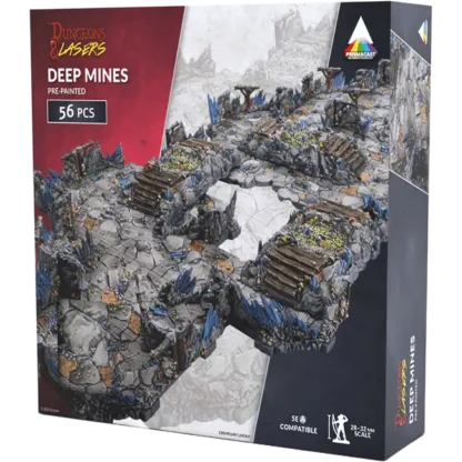 Dungeons & Lasers: Deep Mines, Pre-Painted